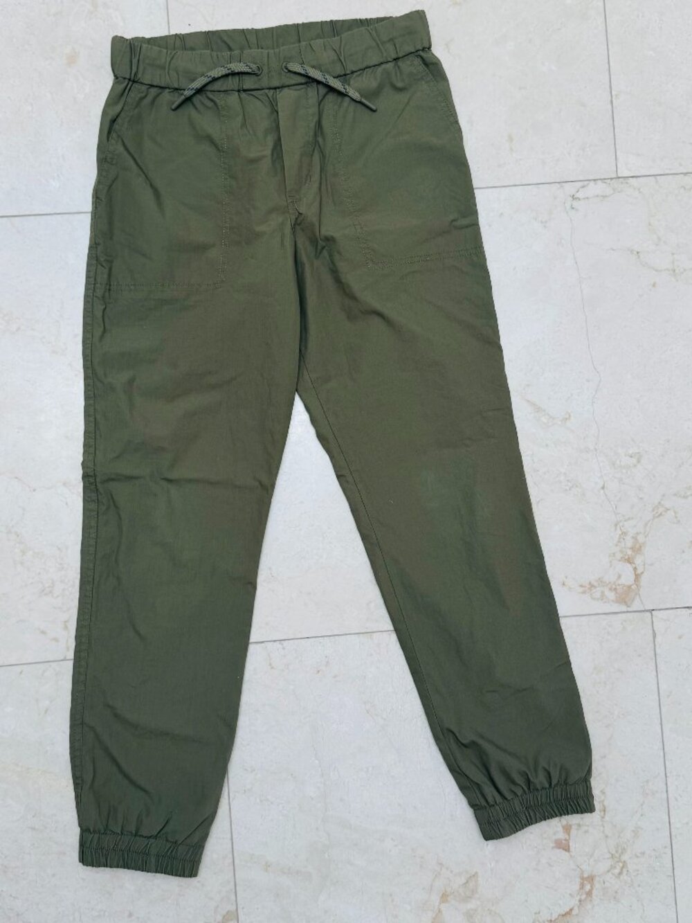NWT Boys Polo Ralph Lauren Olive Green Jogger Style Pants -Sz M (10-12)